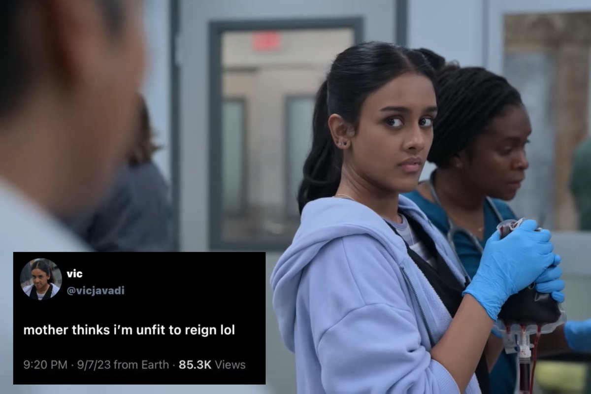 marti ❀ | pitt s2 spoilers tweet media