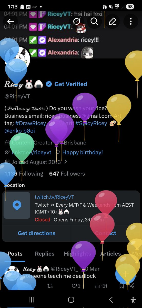 𝑅𝒾𝒸𝑒𝓎 🐰🍙 tweet media