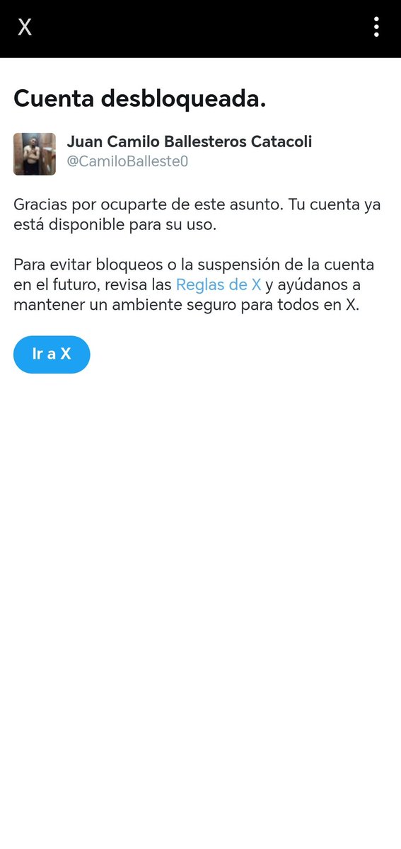 Juan Camilo Ballesteros Catacoli tweet media