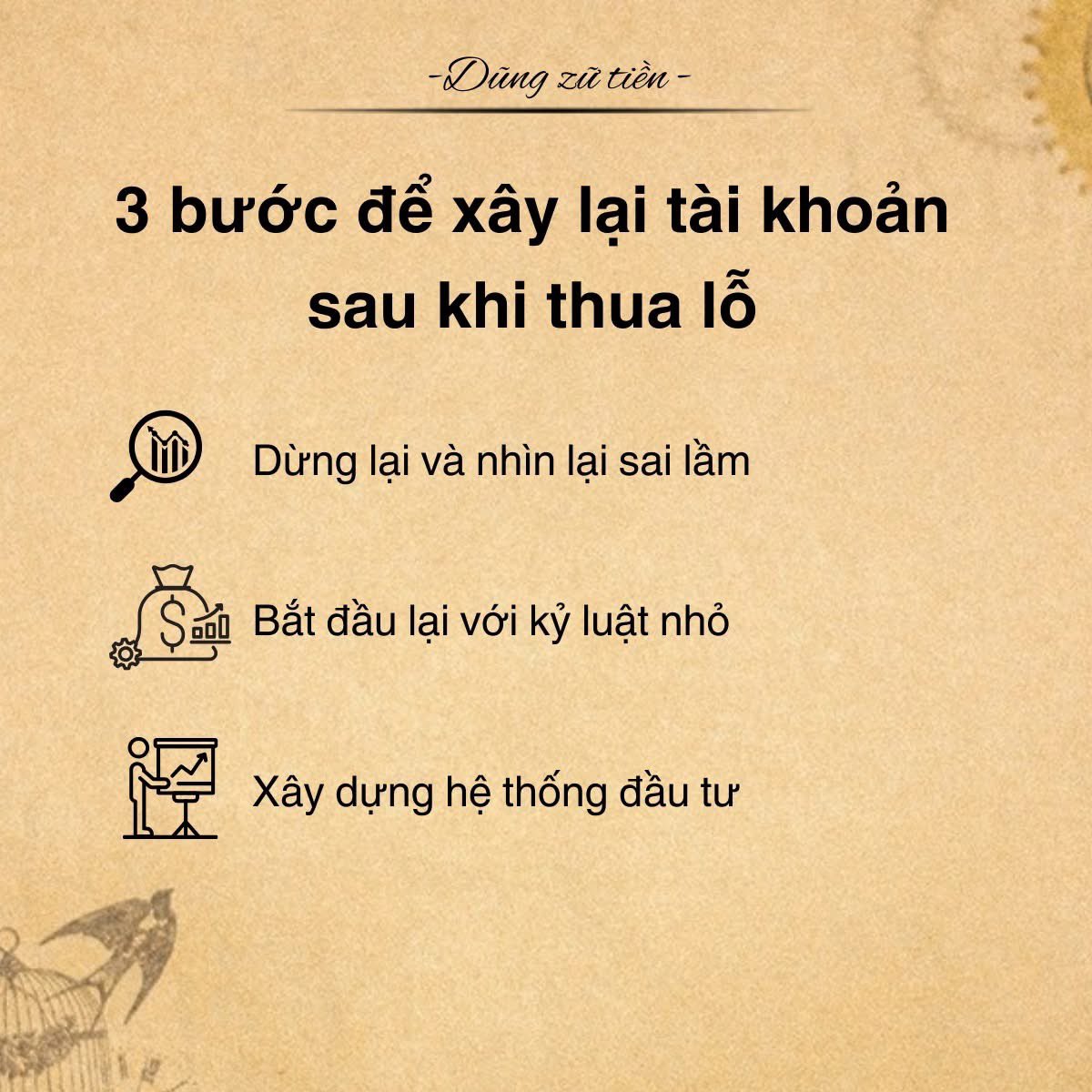 HSTRADING_LTD's tweet photo. 👉 3 bước để xây lại tài khoản sau khi thua lỗ https://t.co/Zdi5DNAnr2