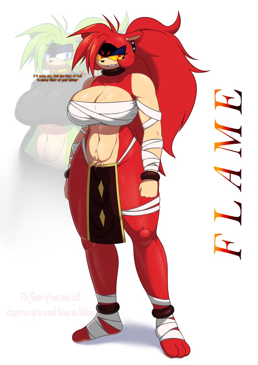 " I'll burn you to ashes until there's nothing left! " 🔥