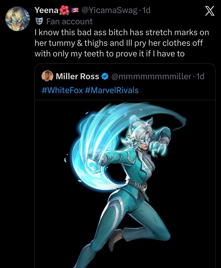 People Down Bad For Marvel Rivals Characters tweet media