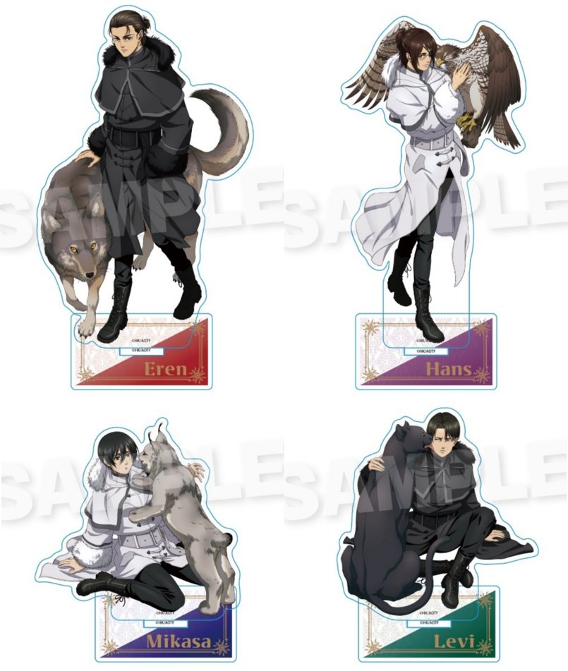 進撃の巨人 グッズ情報局 tweet media