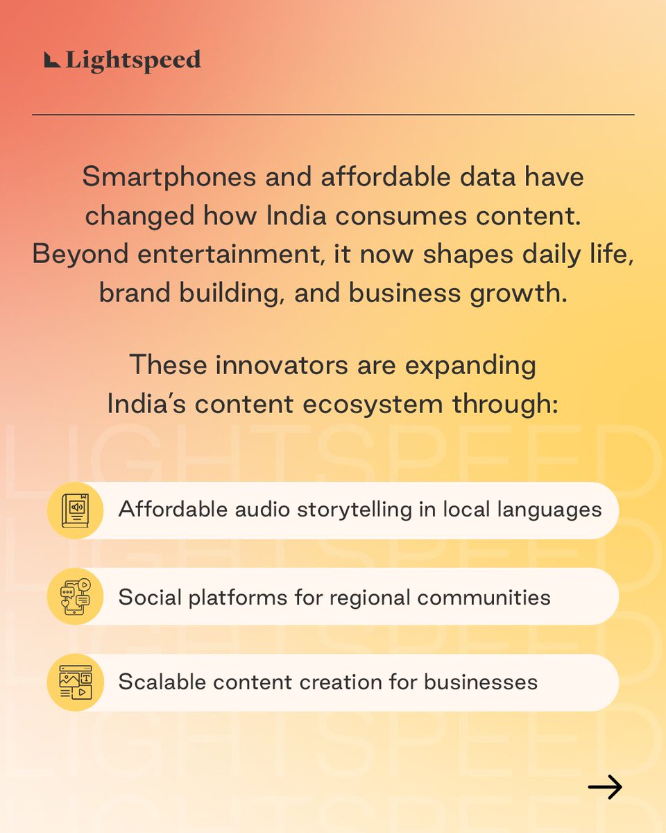 Lightspeed India tweet media