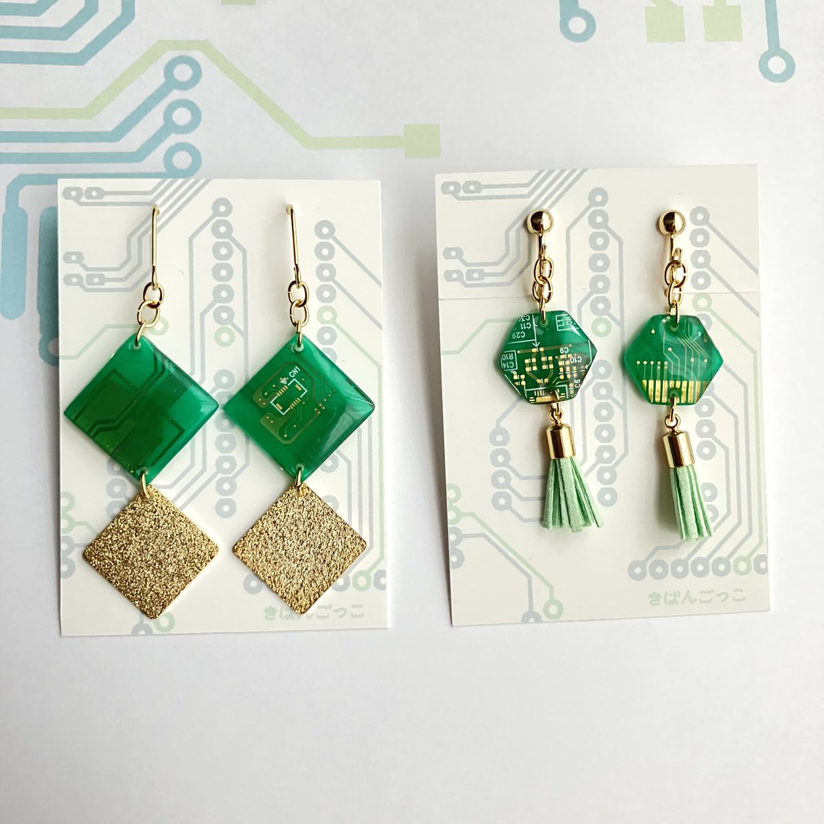 イベント前日だけど新作2点です😘
昔こんな感じの作ってたけど久々に思い出して作ってみました🫶