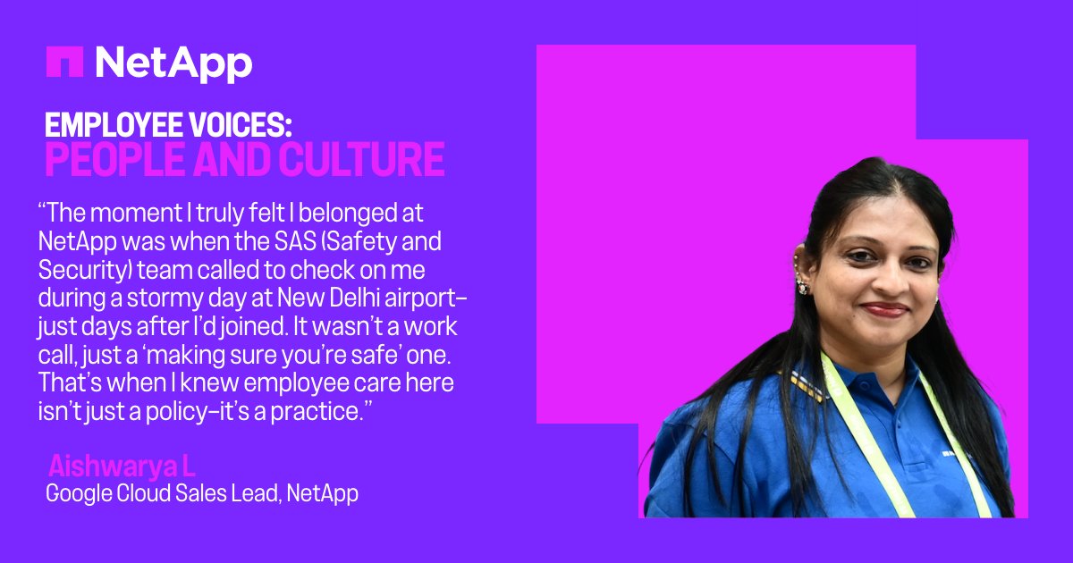 Life At NetApp tweet media