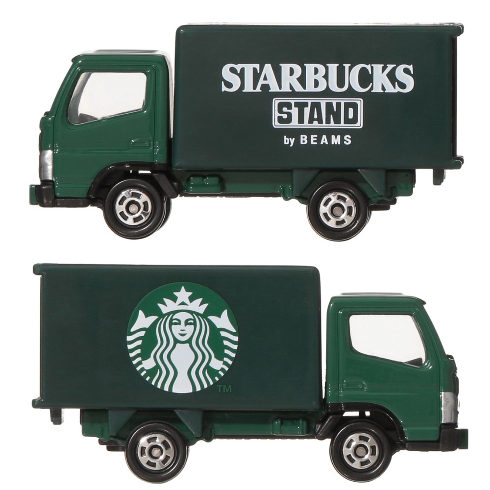 スターバックス×ビームス×トミカ、スタバのロゴ入り「トラック
