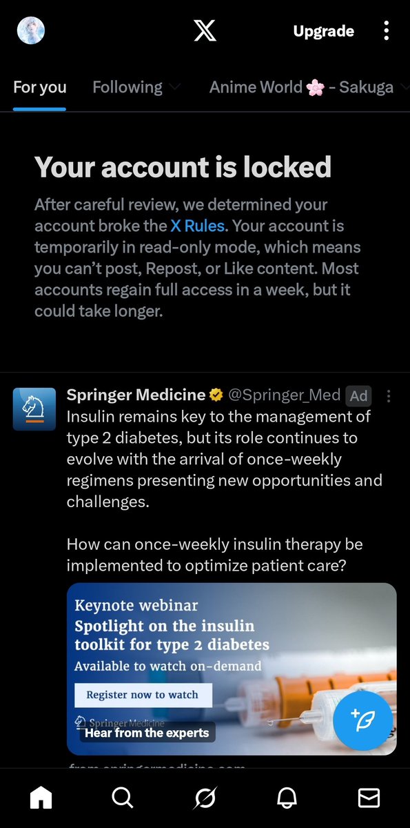 Finally My Account is Back whole 7 days my account was Locked