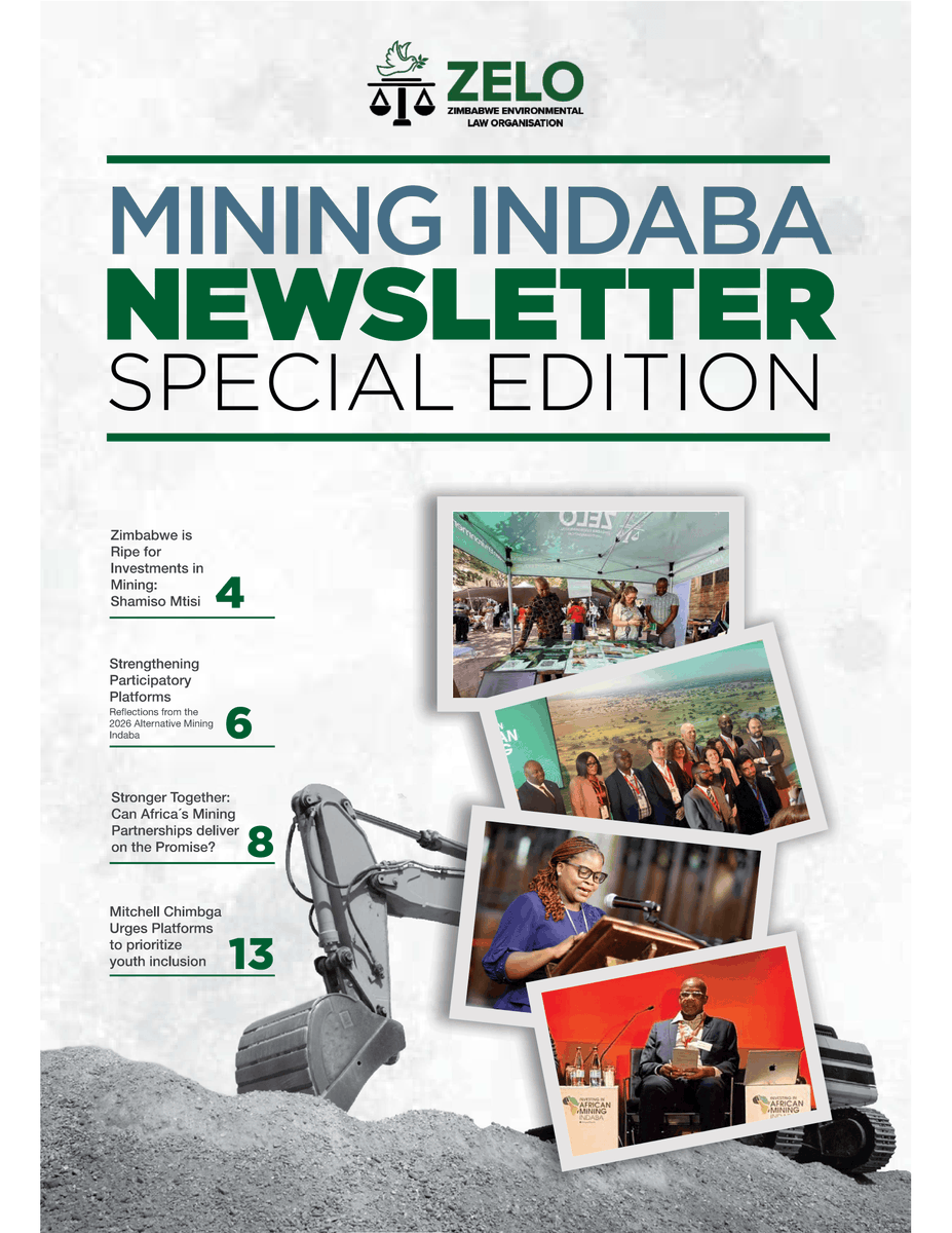 Zimbabwe Environmental Law Organisation (ZELO) tweet media