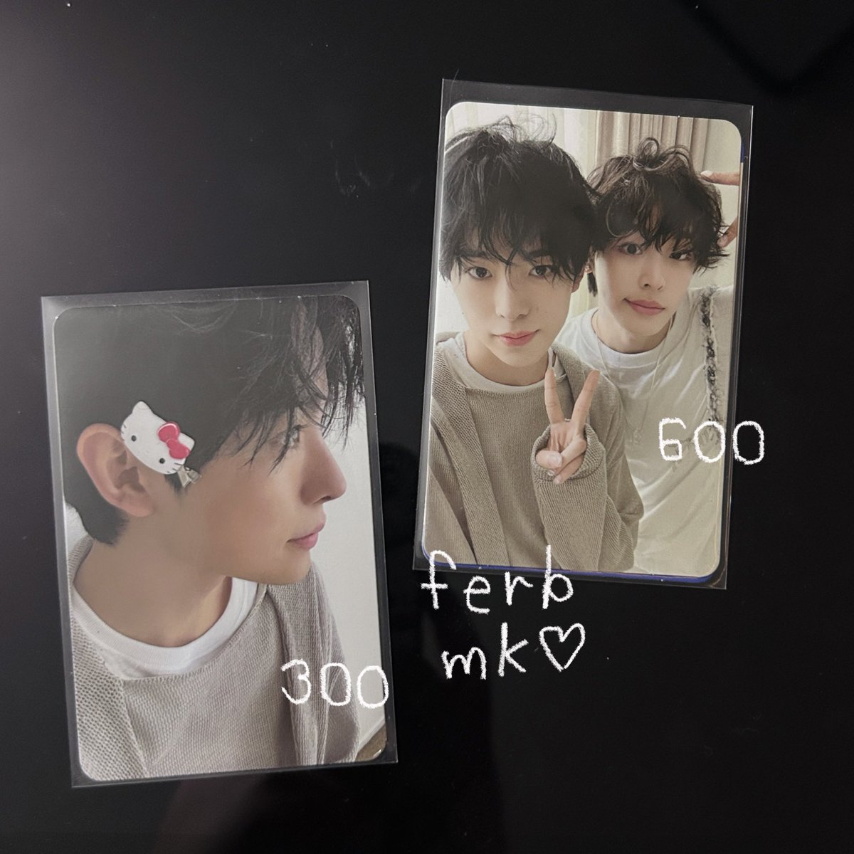 uvplepoko's tweet photo. พร้อมส่ง , 🧒🏻🪖🤎🤎  
ㅡ  การ์ดยูนิต ริคุ ยูชิ ,  ยูชิคิตตี้  🐈‍⬛
price  ㅡ ตามภาพ  , 📬📬  40 baht 
   * ซื้อ 2 ใบ  850  free shipping ( ลดได้้ )
more dm 🕴🏻*
, #ตลาดนัดnctwish #ตลาดนัดน้องวิช #ตลาดนัดnct https://t.co/7dRXVoY4ai