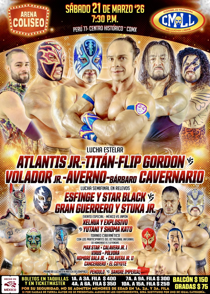 Lucha Libre CMLL tweet media