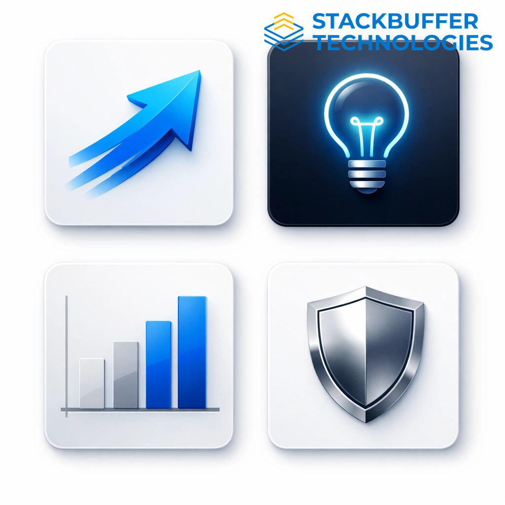 StackBufferTech's tweet photo. From Demo to Production in 3 weeks. 🚀

Why are industry leaders choosing speed over experiments? Because ROI lives in production, not just POCs. 

Move from AI experimentation to scalable, secure deployment.

Let’s drive measurable ROI. → https://t.co/F5aZpcuA0q https://t.co/jgeUAnUEBh