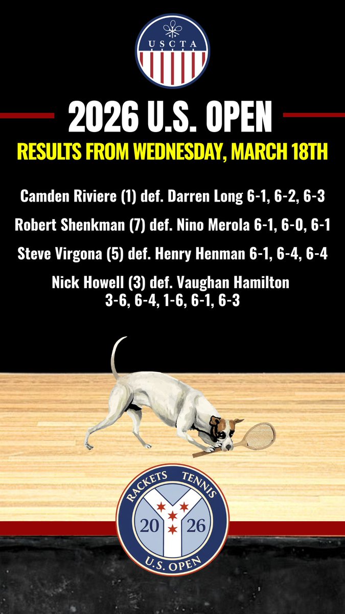 USCTA Court Tennis tweet media