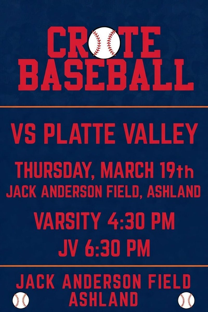 Crete Baseball tweet media