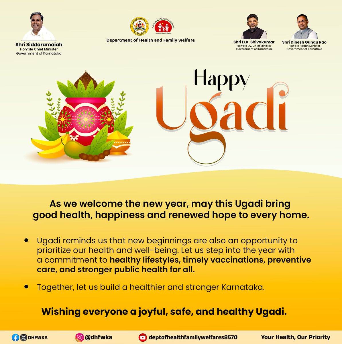 Karnataka Health Department tweet media