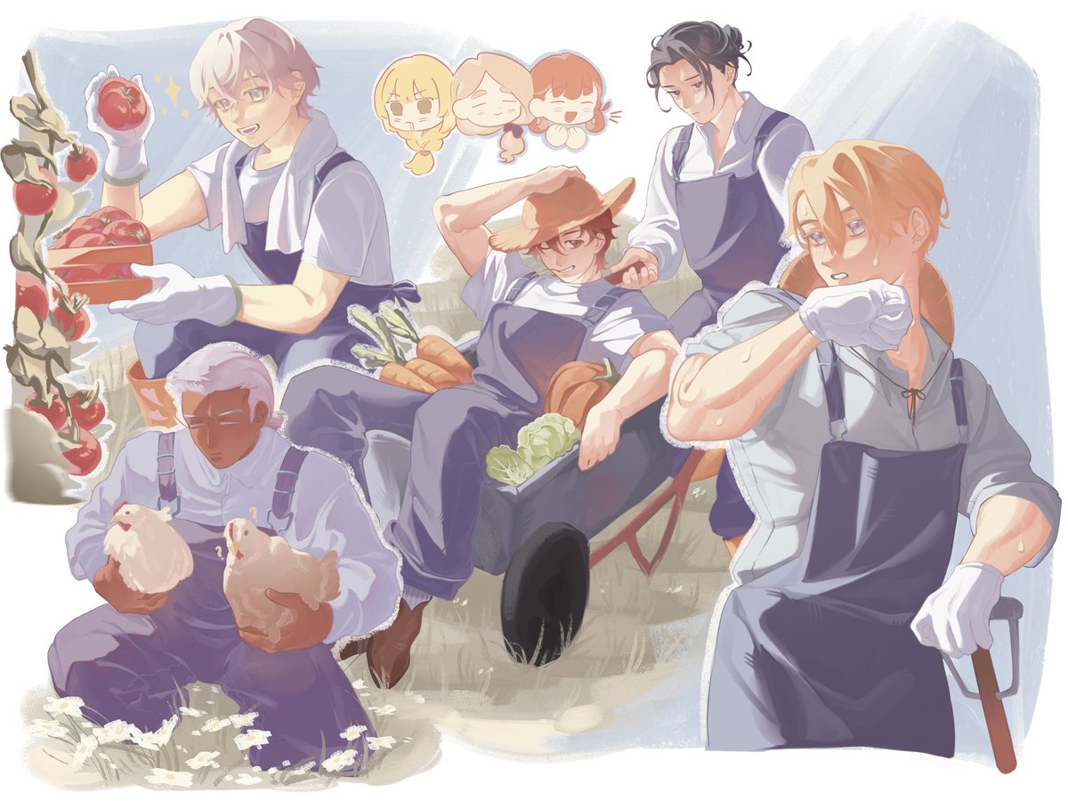 an_hanb's tweet photo. 🍅🥬🥕 #fe3h https://t.co/KNlRQKiDRq