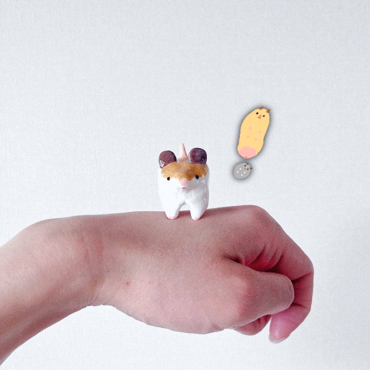 orinpix👩 & めいちゃん🐹 tweet media