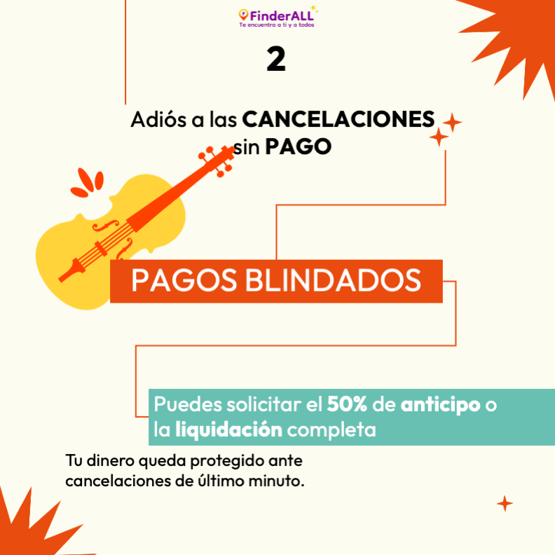 FinderALLMx's tweet photo. ¿TE CANCELARON Y NO TE PAGARON? NUNCA MÁS. 

Con FinderALL tu anticipo del 50% está asegurado desde el primer clic. 🛡️

🚀 0% Comisiones 
🚀 +39 Categorías 
🚀 Registro GRATIS

Tu talento merece garantía. 

¡Descárgala ya! 📱👇 
https://t.co/B65SMpTRfr

#FinderALL #CDMX #Evento https://t.co/vwphMNJToL