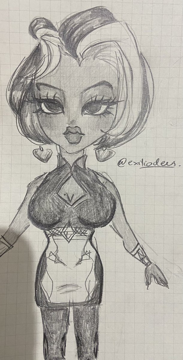 exitiodeus's tweet photo. #Domina #overwatch Domina as a BRATZ doll https://t.co/hsFu49PTYj