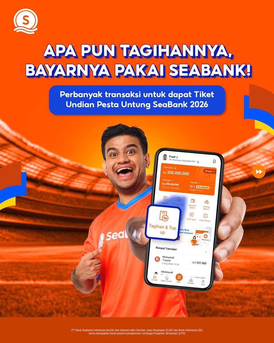 SeaBank Indonesia tweet media