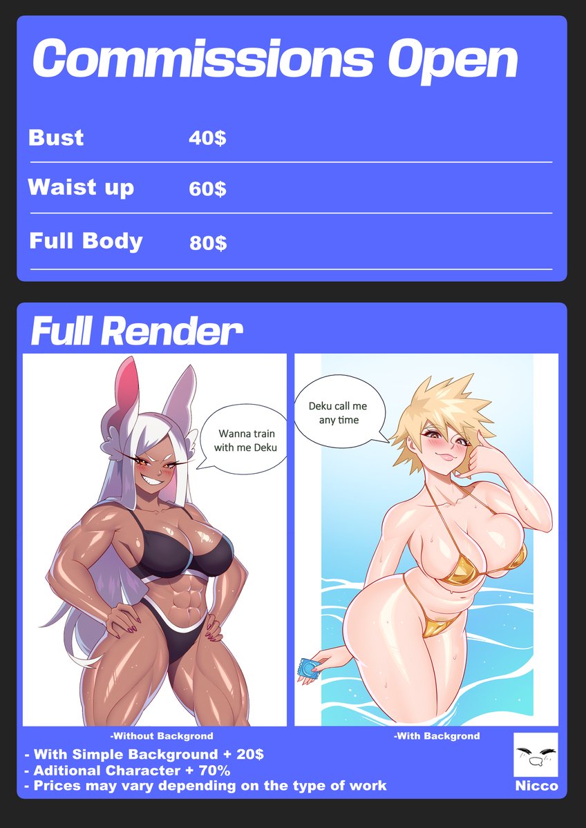 Nicco (Commission Open) tweet media