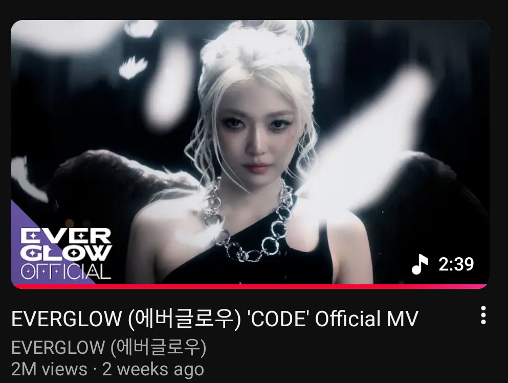 EVERGLOW Charts News⁴ tweet media