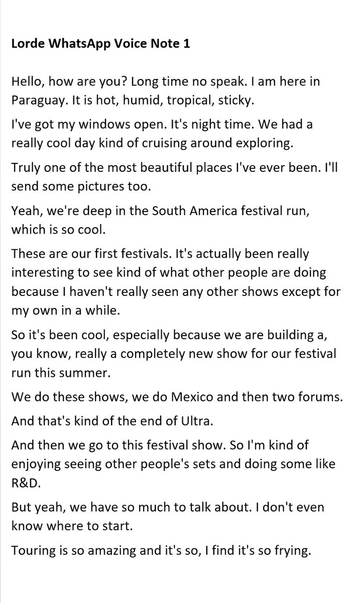 Lorde fix 🩻🧬⛓️ tweet media