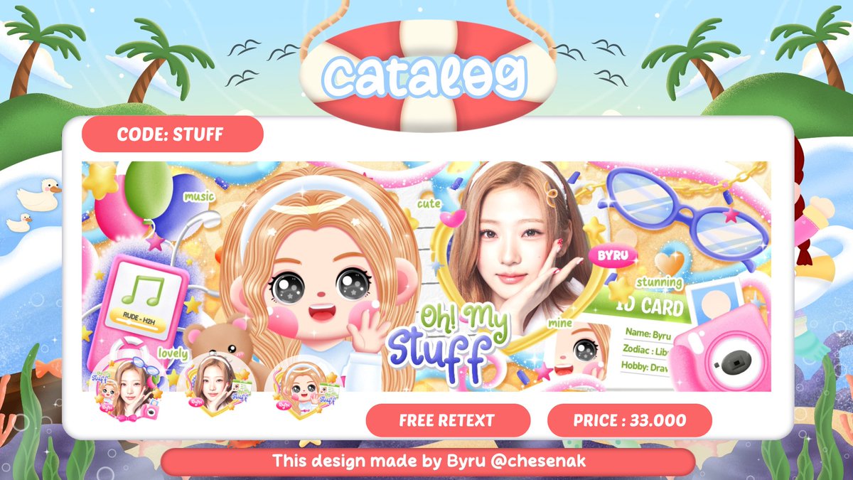 𝗕𝗬𝗥𝗨 ୭ 🐟˚. ᵎᵎ OSPEK LAYOUT 📌 tweet media