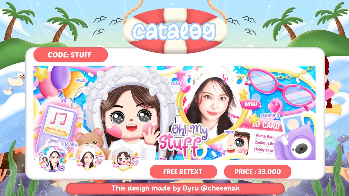 𝗕𝗬𝗥𝗨 ୭ 🐟˚. ᵎᵎ OSPEK LAYOUT 📌 tweet media