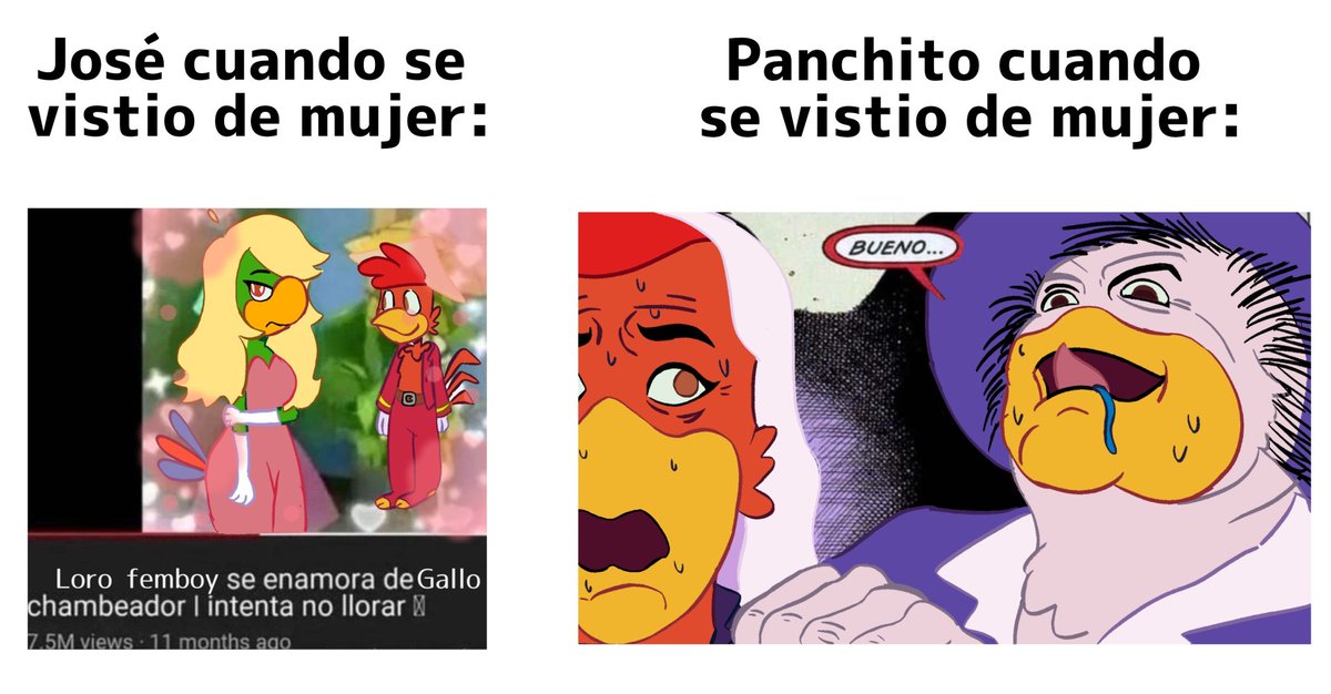 LOS TRES CABALLEROS FAN LOCA OBCESIVA tweet media