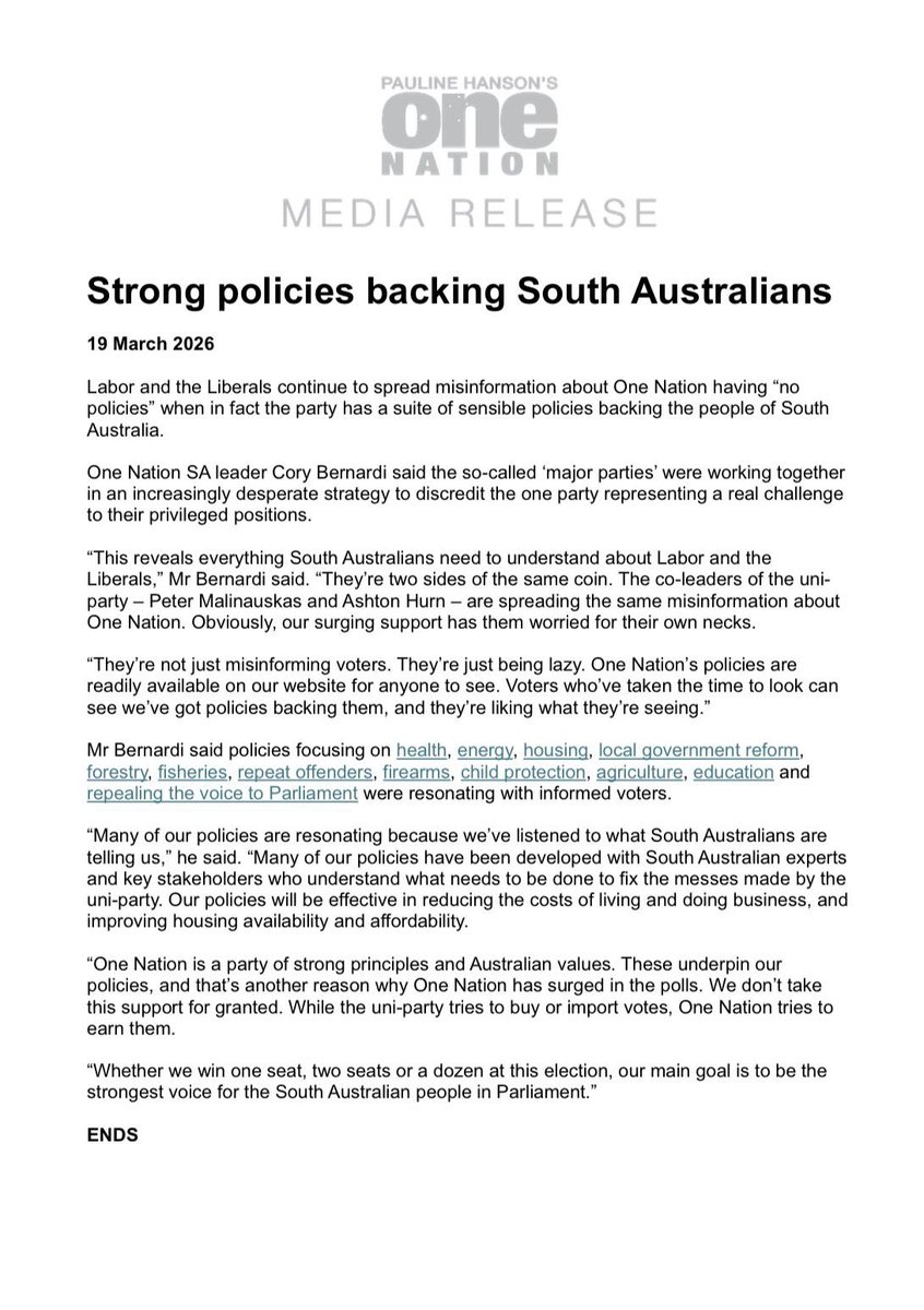 Bernardi tweet media