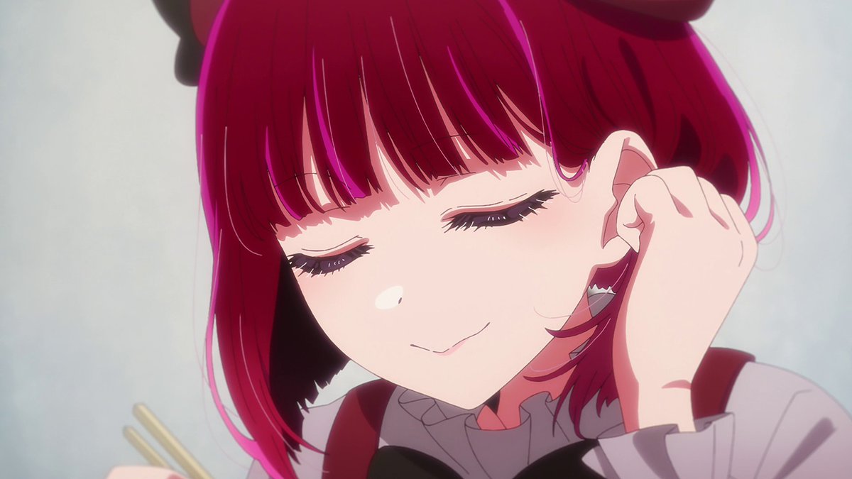 The whole panda thing was pretty forced but hey it got a Kana blush so worth. #oshinoko