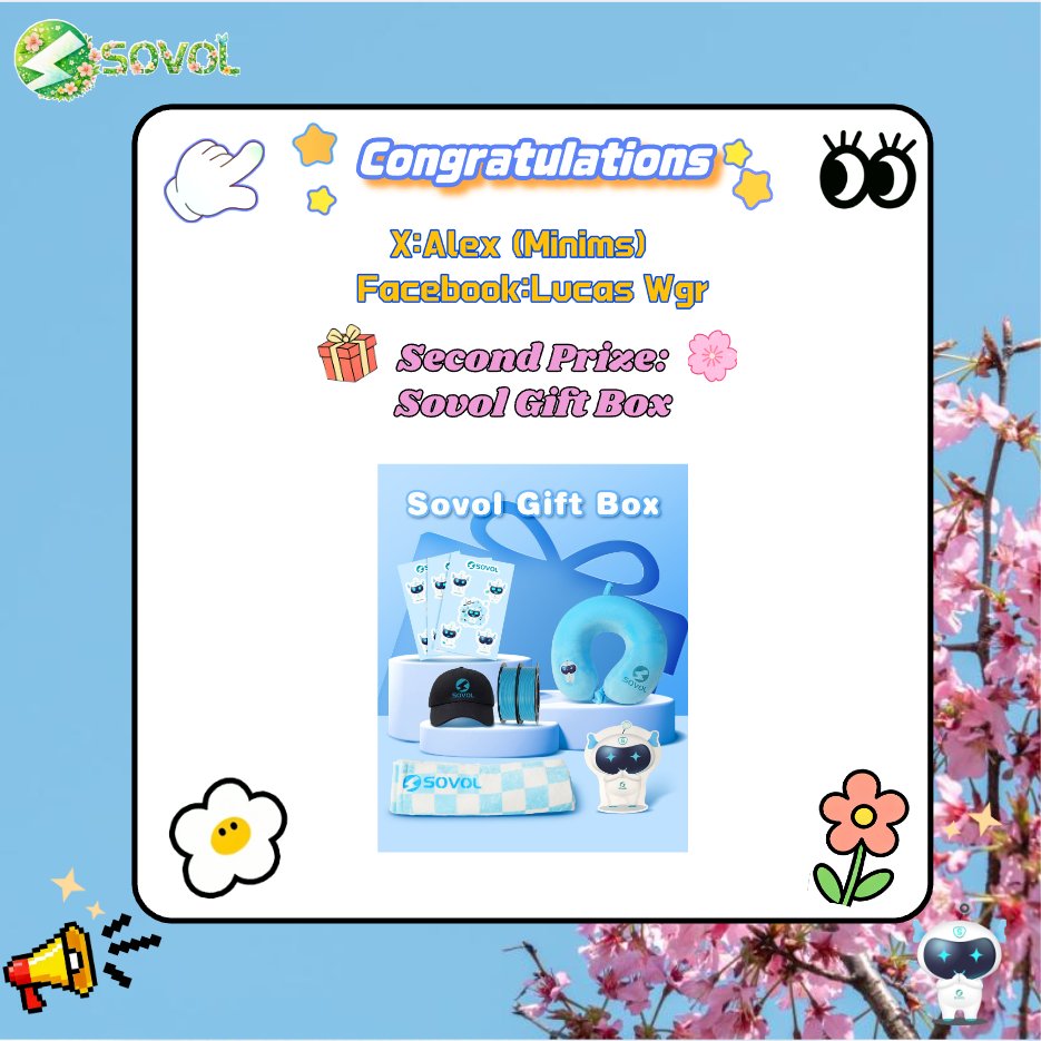 Sovol3d's tweet photo. 🥰Thank you all for your enthusiastic participation. Your printing makes spring more energetic. Enjoy printing, enjoy spring.
🥳We will continue to hold giveaways in the future
🎁The winners can send address information via Chat
#Sovol3D #3dprinting #sovol #PrintForSpring https://t.co/qPH1SoyLxp