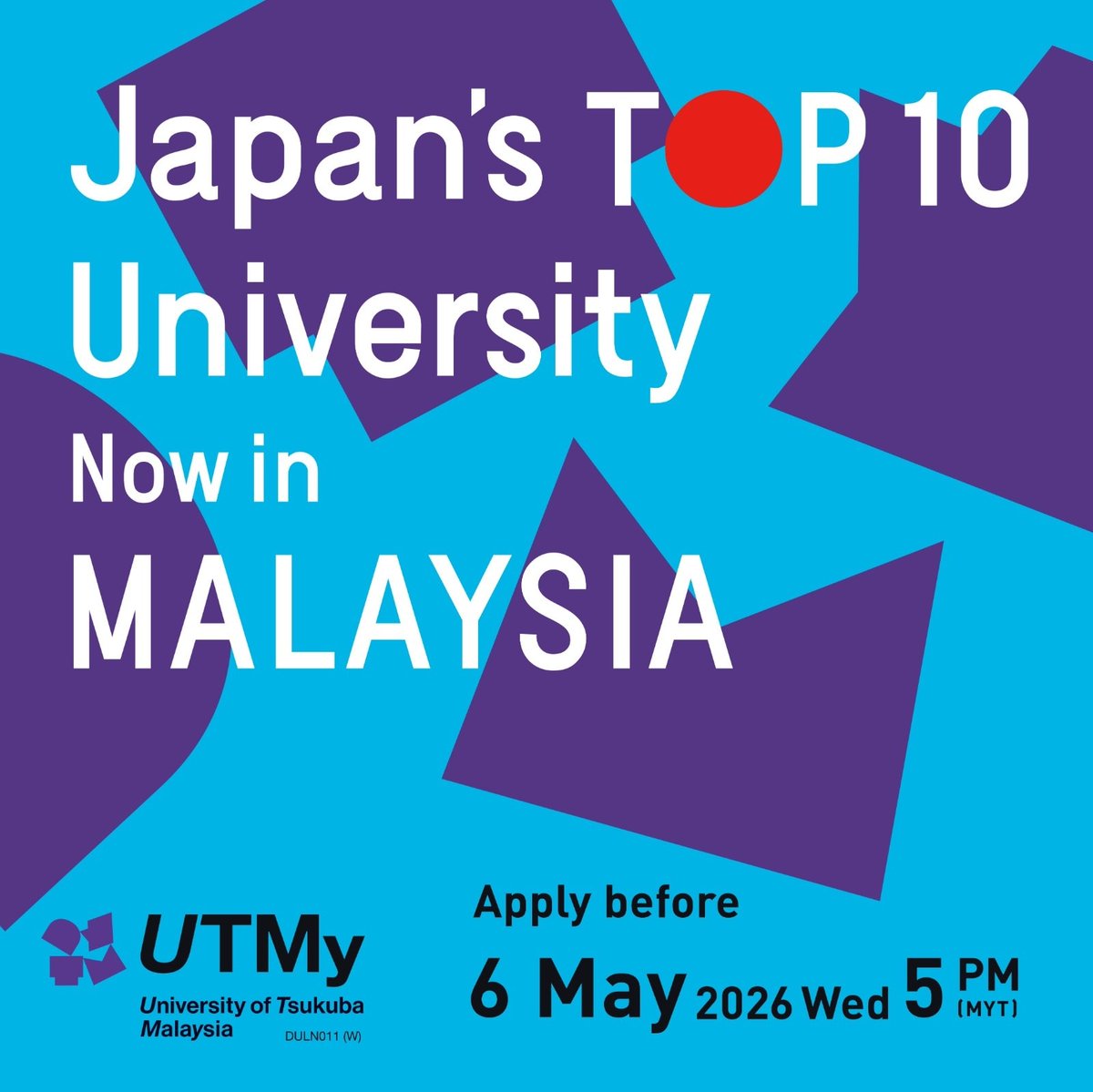 University of Tsukuba, Malaysia (UTMy) tweet media