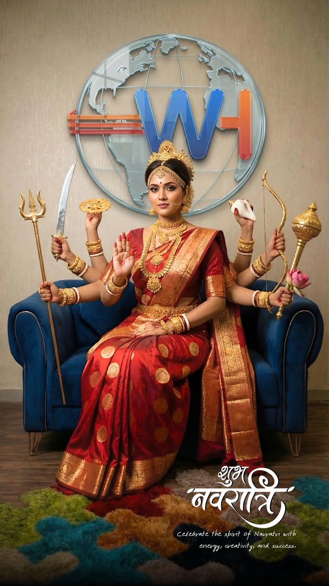 atishkumar_wh's tweet photo. 🌺✨ Shubh Navratri! ✨🌺
May Maa Durga bless you with strength, positivity &amp; success.
Overcome challenges, stay strong &amp; keep shining! 🔱💫
#ShubhNavratri #Navratri2026 #PositiveEnergy #DurgaBlessings https://t.co/due1b99IMe