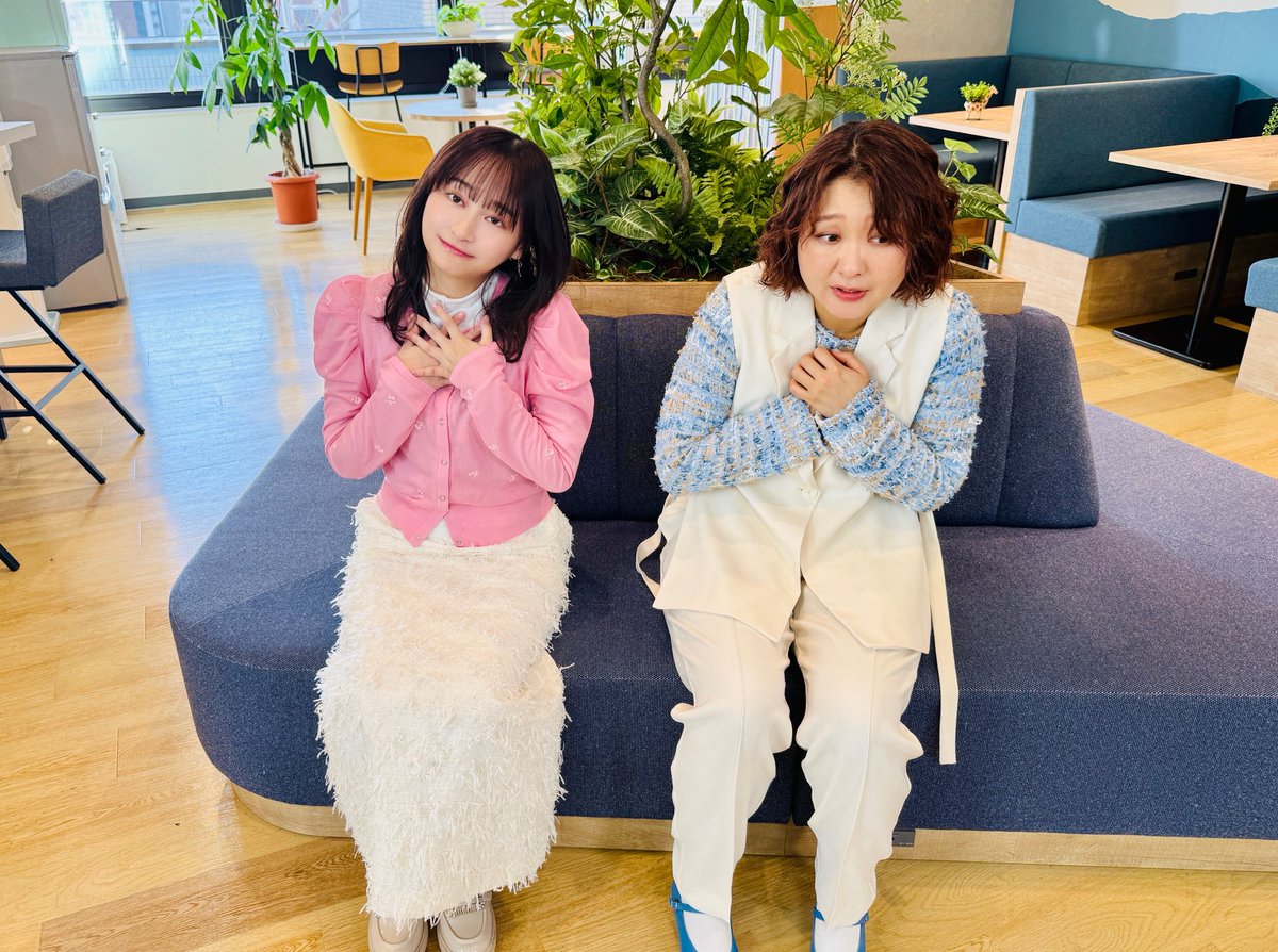 ウェル美とネス子。(日テレ) tweet media