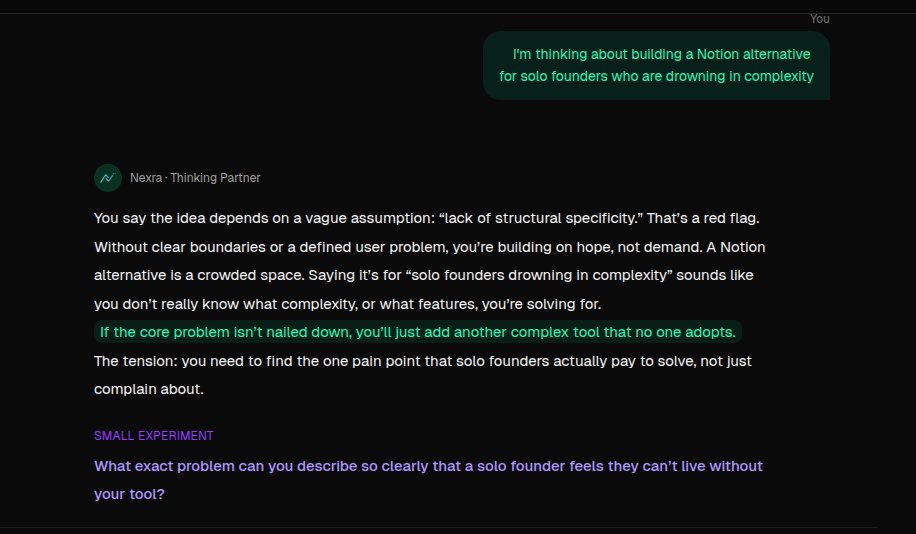 Annu | Building Nexra AI tweet media