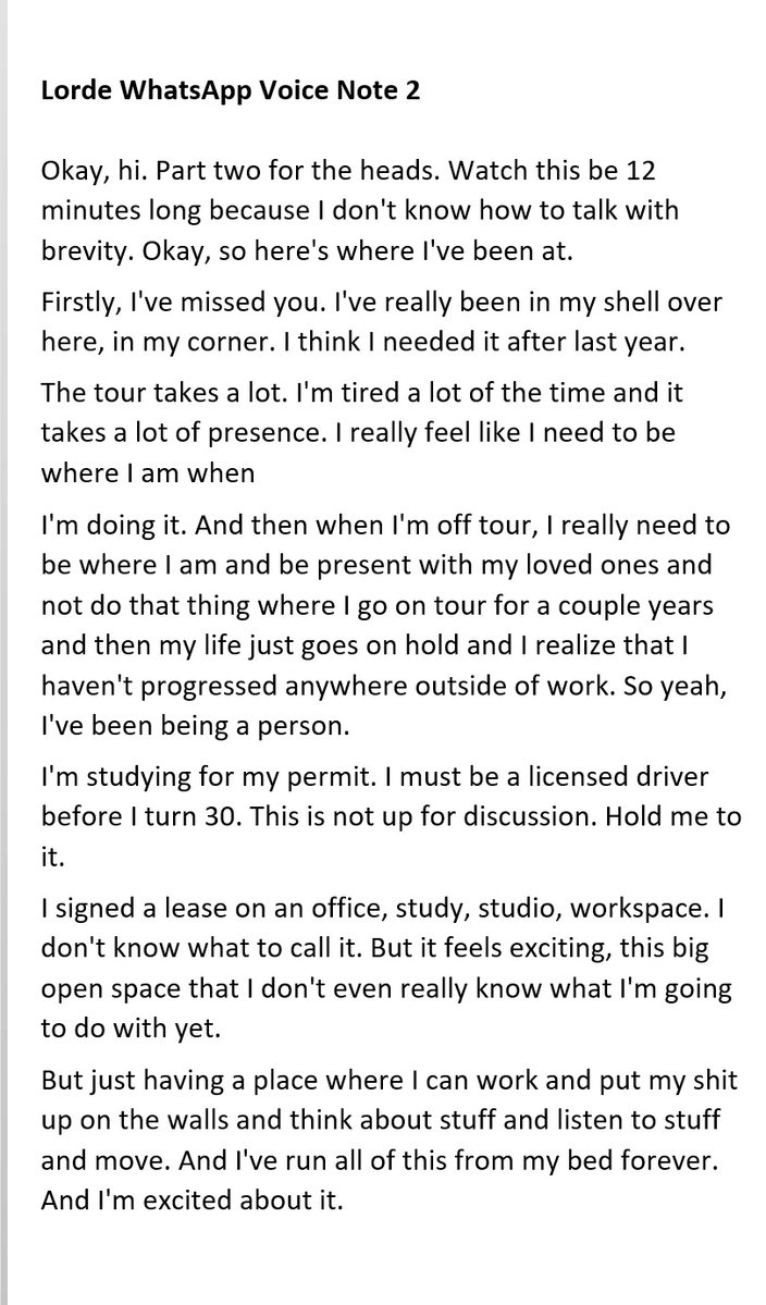 Lorde fix 🩻🧬⛓️ tweet media