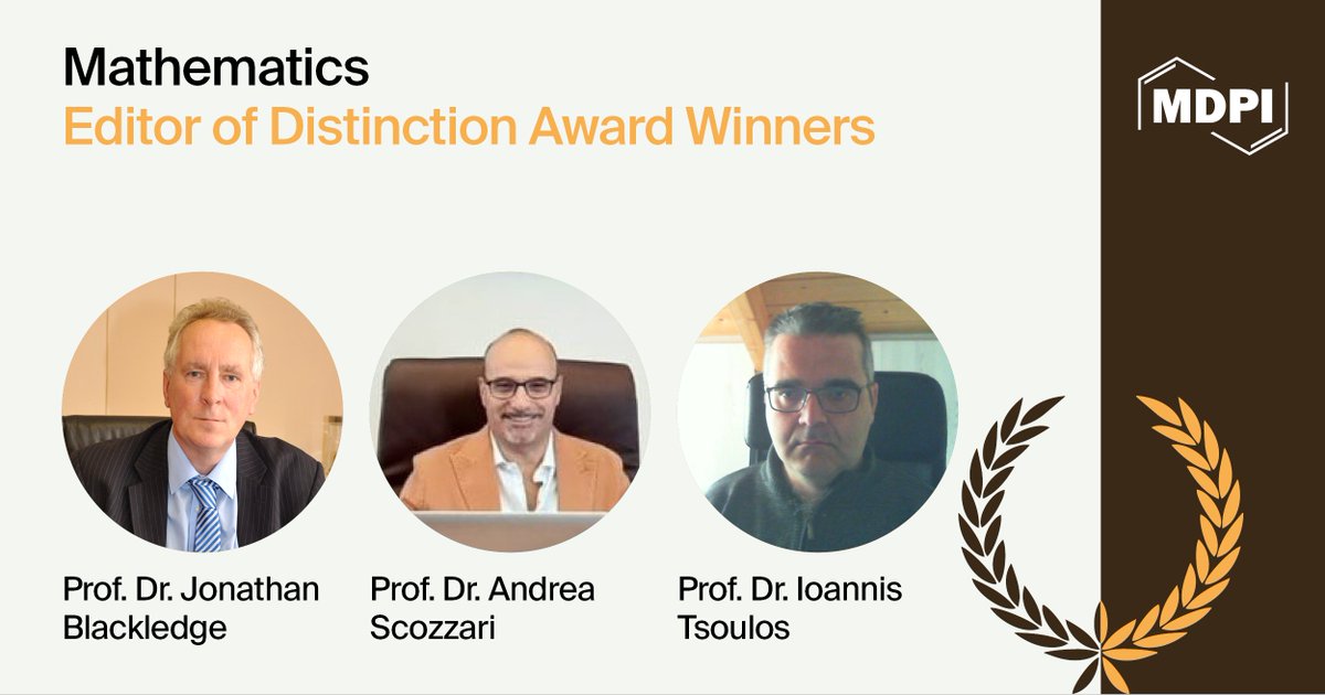 Mathematics MDPI tweet media