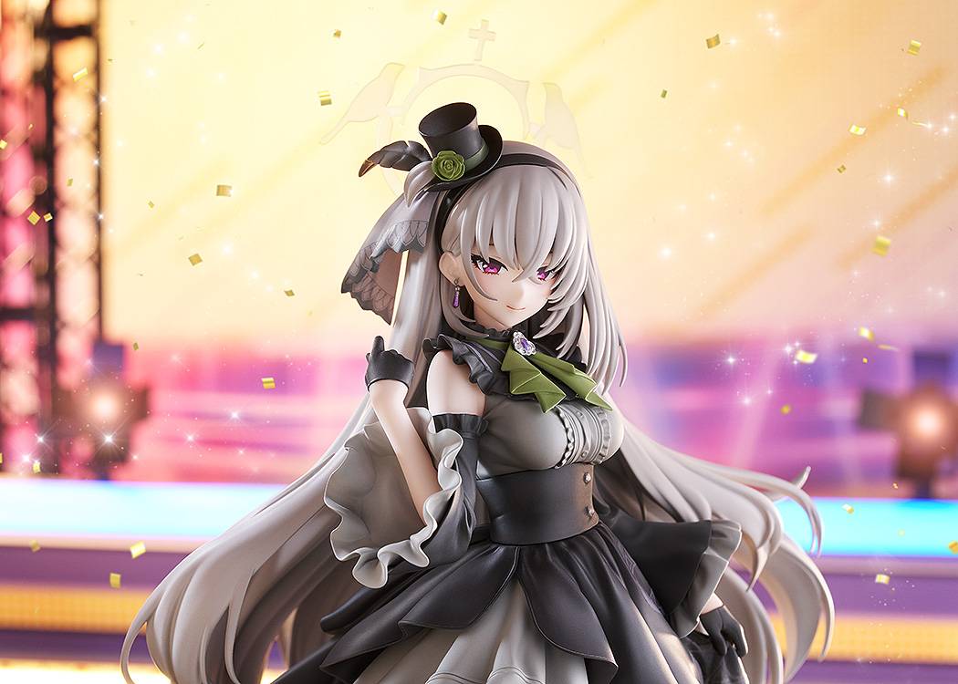 Nin_Nin_Game's tweet photo. A star takes the stage 🖤
Sakurako from Blue Archive appears in her Pop Idol version as a stunning 1/7 scale figure by Good Smile Company.
Pre-order now 👉 https://t.co/20aev175XR
#BlueArchive #Sakurako #AnimeFigures #ScaleFigure #IdolStyle #NinNinGame https://t.co/kpLYmHAmUm