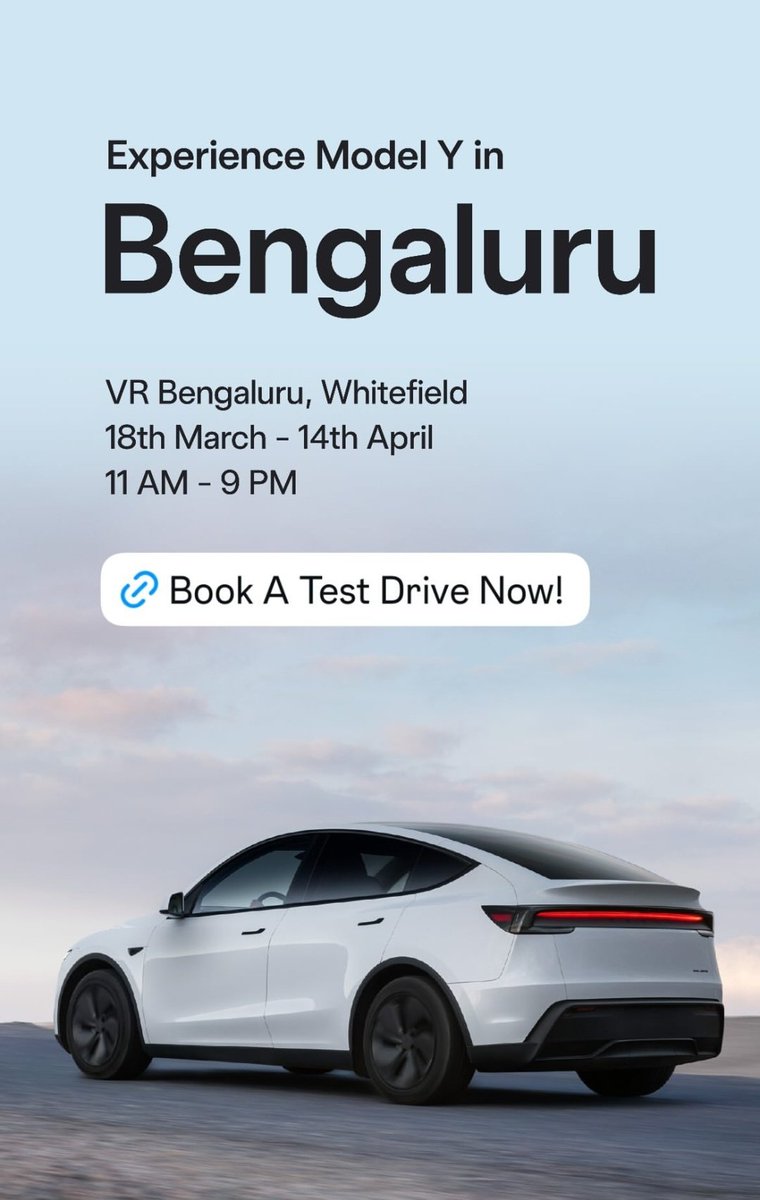 Tesla Club India® tweet media