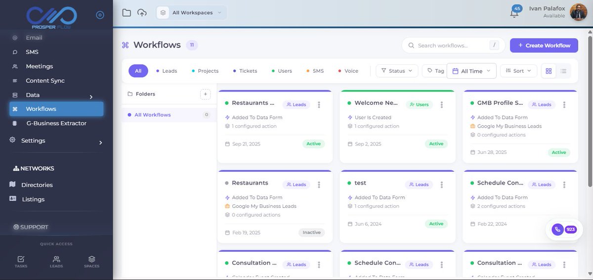 prosperflow101's tweet photo. I stopped recommending software stacks to clients.
Not because the tools stopped working. Because the model stopped making sense.

Every onboarding handed clients a $300/mo bill before the real work started. Funnel builder. Email platform. CRM. SMS. Four vendors. Four logins. Four things that could break on a Tuesday morning.

I moved everything onto one platform. CRM, pipeline, funnel builder, email, AI suite. All native. One login.

It also has a partner program with real commission. Upfront and recurring. You bring the relationship. The system does the heavy lifting.

Freelancers, consultants, agency owners who set up client tech infrastructure, this is worth a conversation.

DMs open.
