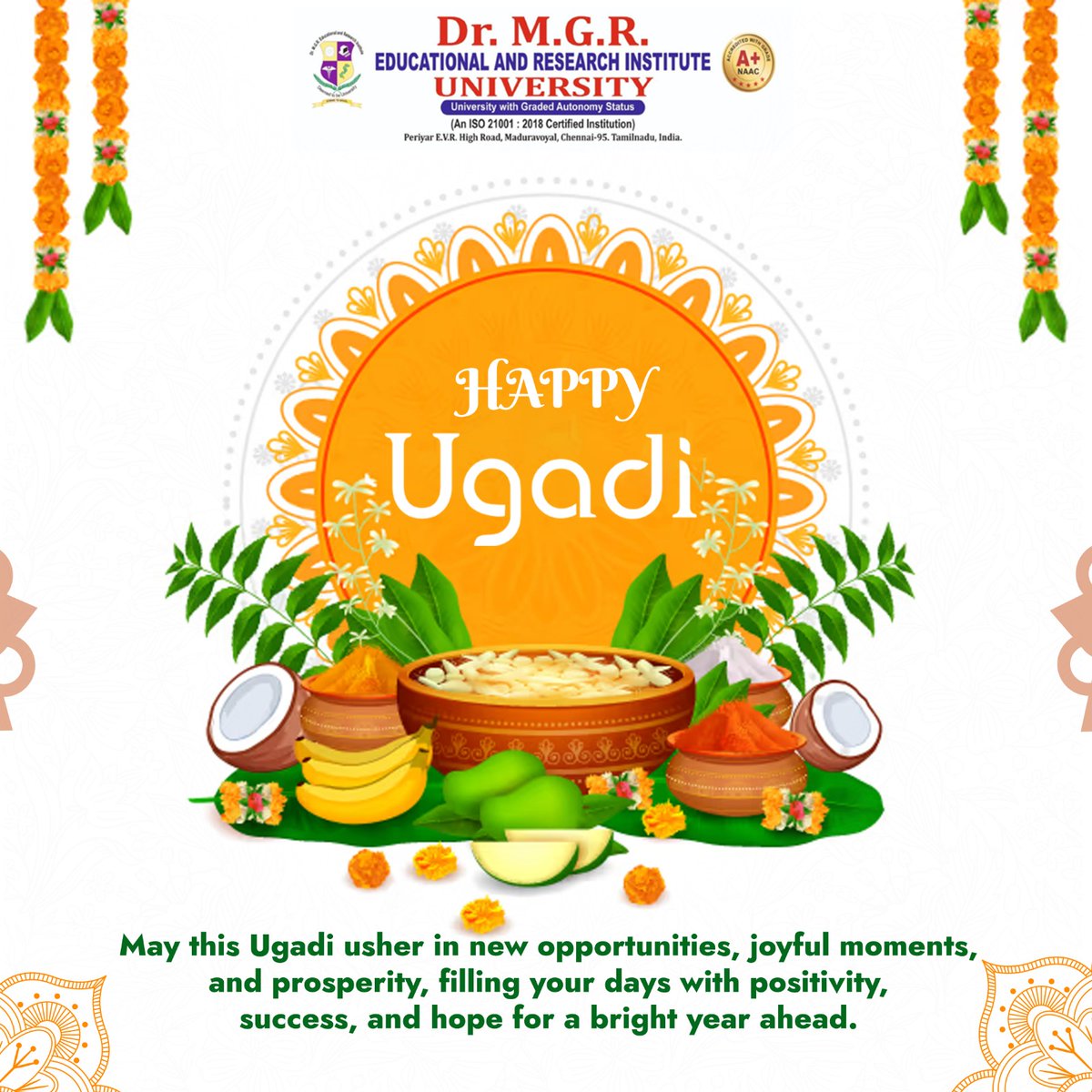 Dr.MGR E&R Institute tweet media