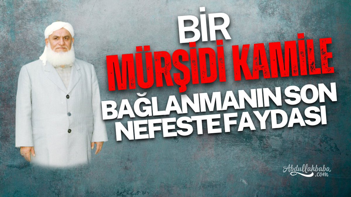 🌙Ramazan-ı Şerif Özel - 29 -

Hadimul Fukara Abdullah GÜRBÜZ (ks) Hz.leri

🎙  ​​​​Bir Mürşidi Kamile Bağlanmanın Son Nefeste Faydası…

🌐youtu.be/145wh1IgFBU

📖 KALPLERİMİZİN YIKANDIĞI MÜBAREK AY; YİNE GEL

🌐abdullahbaba.com/ramazan/2026/29

#abdullahbaba 
whatsapp.com/channel/0029Va…