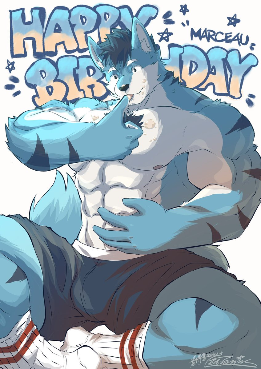 TEATANNINS's tweet photo. Commission 
#furry #furrycommision #doodle #bara #yaoi https://t.co/qrS8klAuXh