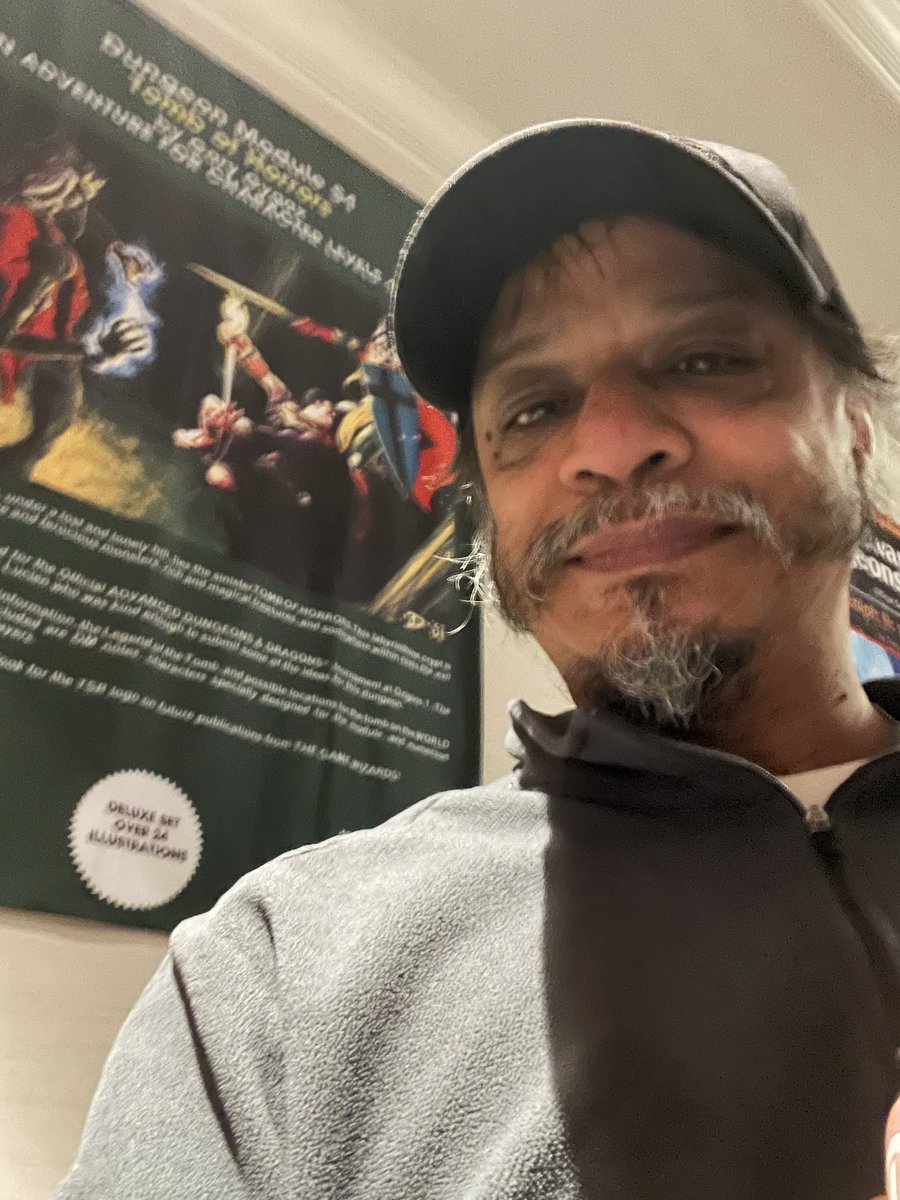 Marcello is back home from GaryCon tweet media