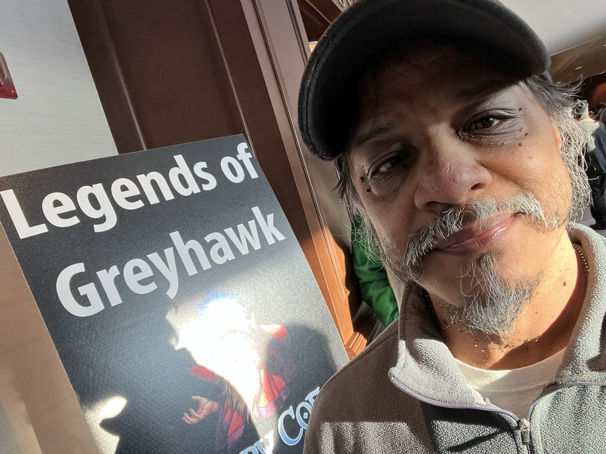 Marcello is back home from GaryCon tweet media