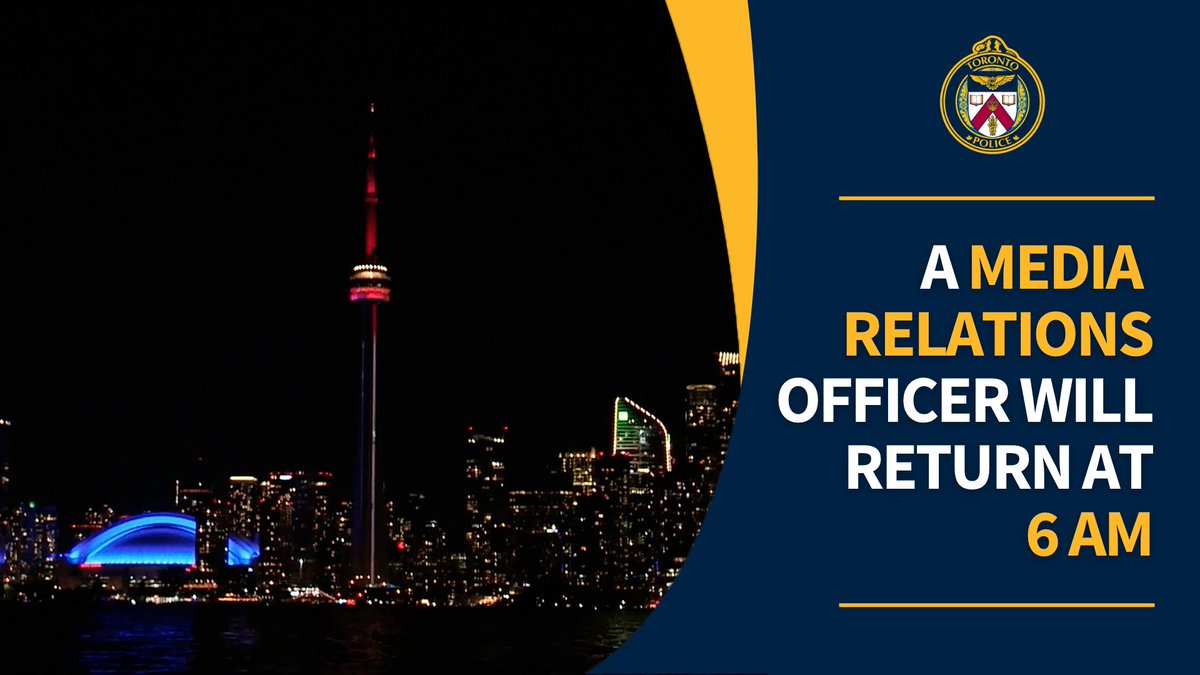 Toronto Police Operations tweet media