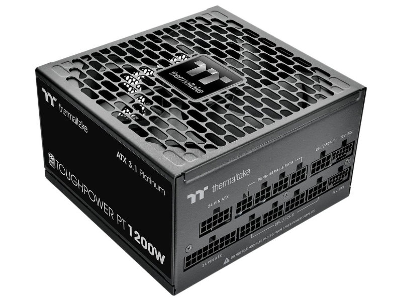 watch_akiba's tweet image. 更新：Thermaltakeの80PLUS PLATINUM電源「TOUGHPOWER PT」が登場、1,000Wと1,200Wの2種類 akiba-pc.watch.impress.co.jp/docs/news/news… #自作PC #Thermaltake