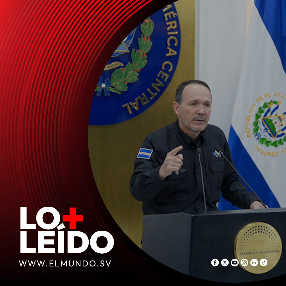 Lo más leído | "¡Váyanse al carajo!", le dice el ministro de Seguridad de El Salvador a las ONG críticas
f.mtr.cool/orbuqdxtse